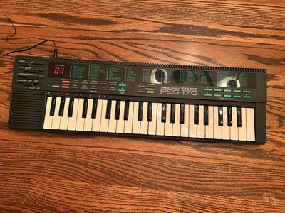 Yamaha PortaSound Voice Bank PSS-170 Digital Synthesizer W/ Cord Working Read