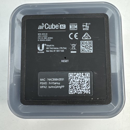 Ubiquiti airCUBE ISP airMAX Home WLAN Access Point mit PoE In/Out - Bild 3 von 7