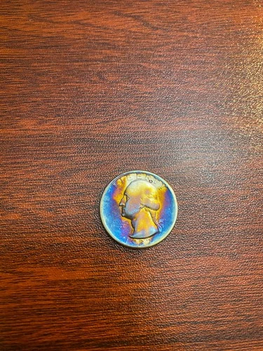 1932-D Washington 25¢ – High Grade MS Rainbow Toned – Premier Key Date