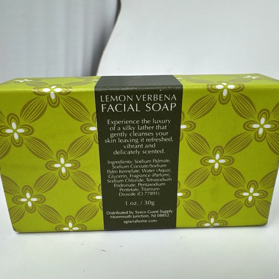 Agraria - Lemon Verbena Bath & Facial Travel Soap Bar - New, San Francisco - image 2 of 4