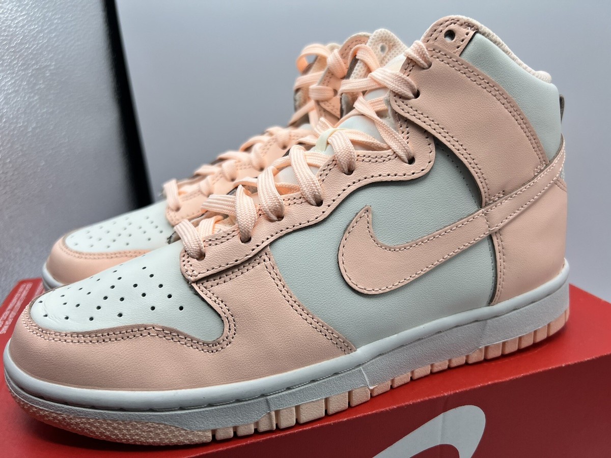 Nike Dunk High Sail Crimson Tint Pink Panda Women Size 7.5