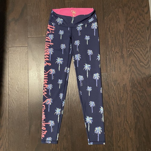 Lilly Pulitzer Luxletic athletic UPF 50 pants Sz XS NWOT