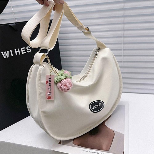 Solid Color Fashion Shoulder Bag Underarm Bag Textured Stone Pattern Handbag R1 - Picture 11 of 21