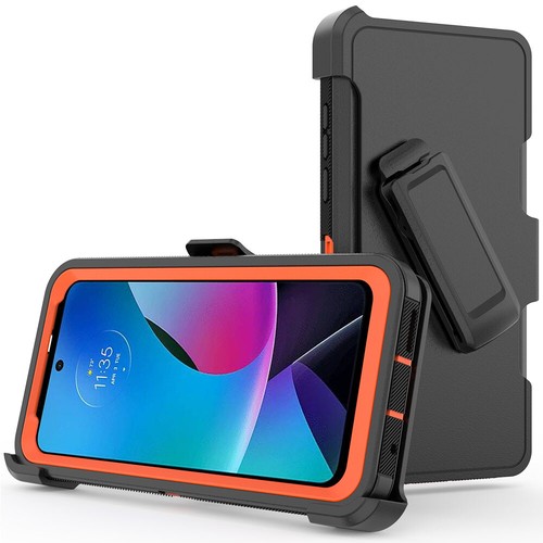 For Motorola Moto G Play 2023 Phone Case,Shockproof Cover+Belt Clip Fit Otterbox - Picture 10 of 42