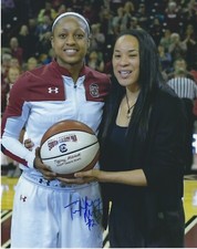 TIFFANY MITCHELL Signed 8.5  x 11 Photo Signed REPRINT Basketball SOUTH CAROLINA