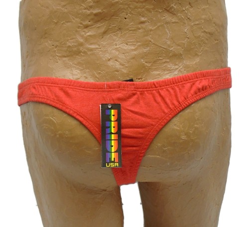Men's Pride USA Zip-It Thong PRU-014 Assorted Colors and Sizes 3010IM - Picture 13 of 25