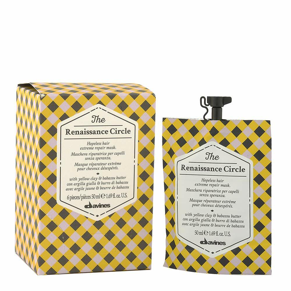 DAVINES RENAISSANCE CIRCLE KIT 6 X 50ML  MASCHERA PER CAPELLI SENZA SPERANZA