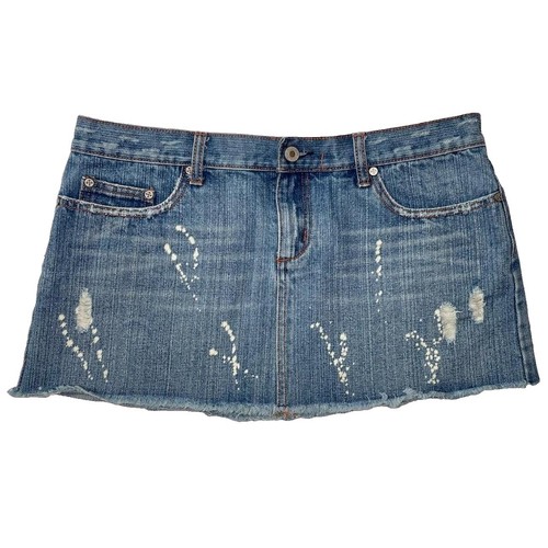 Dolce&Gabbana Jeans bleus en denim avec étiquette logo
