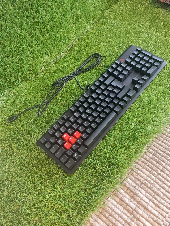 New Genuine HP OMEN Encoder Mechanical Gaming Keyboard Red Cherry 6YW76AA#ABE - Image 3 of 4
