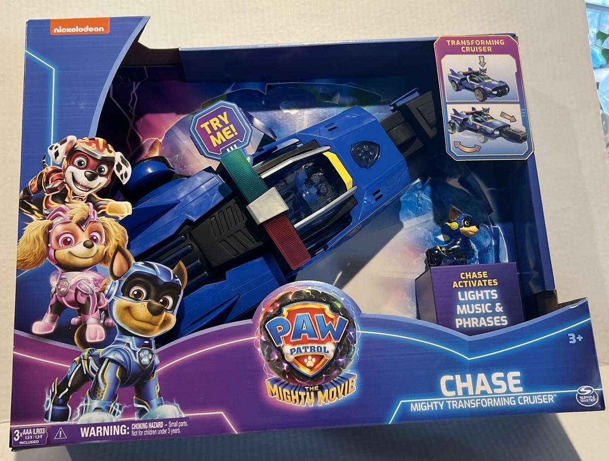 PAW Patrol: The Movie ミニカー Paw Patrol The Movie Chase Blue Police Car True Metal