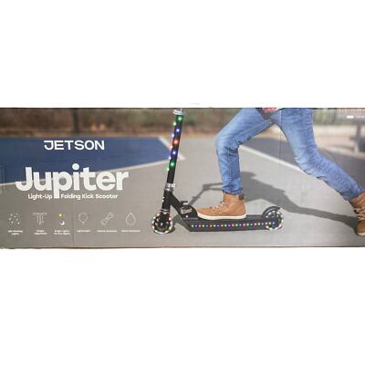 Jetson Jupiter Light-Up Folding Kick Scooter Multi-Color Off Road