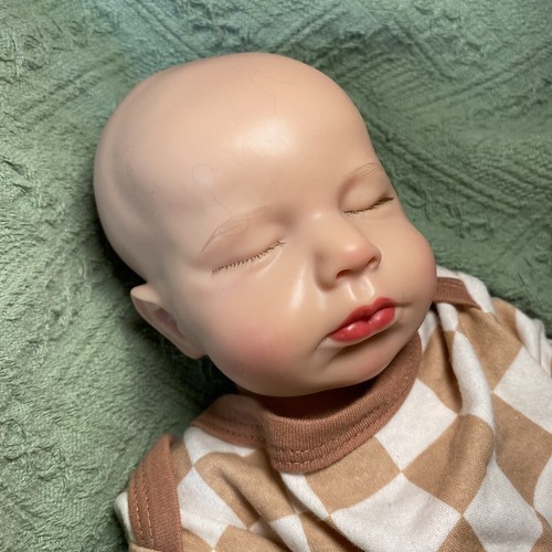 Reborn Baby 3 libbre 11 oz bambola in silicone per tutto il corpo ragazza 15 in C2 anatomicamente corretto - Foto 5 di 8