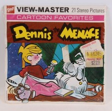 Vintage View-Master Dennis the Menace Reels