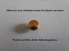 LONGINES GOLD PINK GOLD CROWN WINDING CROWN DIAMETER 3.8mm Ep 1.4mm