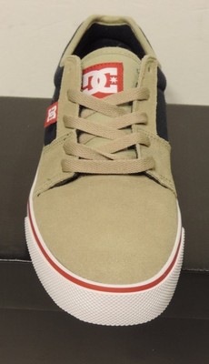 New DC TONIK SHOE Low top lace up Mens navy khaki tennis  display picture 2