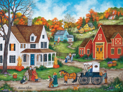 MasterPieces Dinner at Grandma's 550 Piece Jigsaw Puzzle By Bonnie White