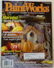 PaintWorks Magazine Nov. 2004 Decorative Tole Painting 17547