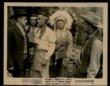 Chief Yowlachie, Clayton Moore, Hal Taliaferro  Buffalo Bill Tomahawk Territory 