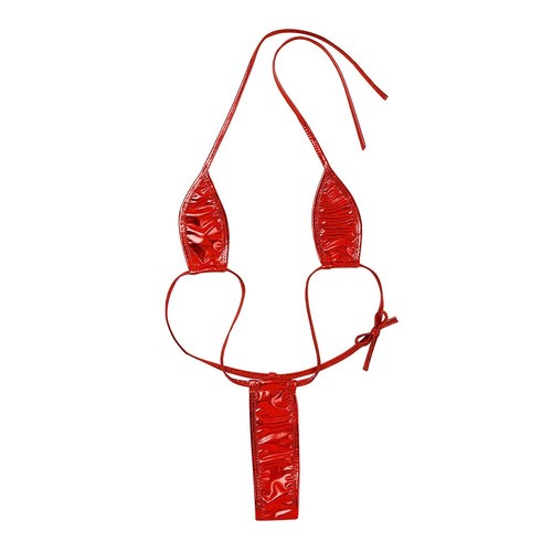 Womens Swimwear Summer Bikini Bra Slingshot G-string Thong Lingerie Swimsuit - Picture 16 of 34