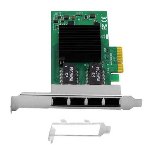 Durable 4 RJ45 Port Gigabit Server Adapter Ethernet Card Replacement Part - Afbeelding 5 van 13