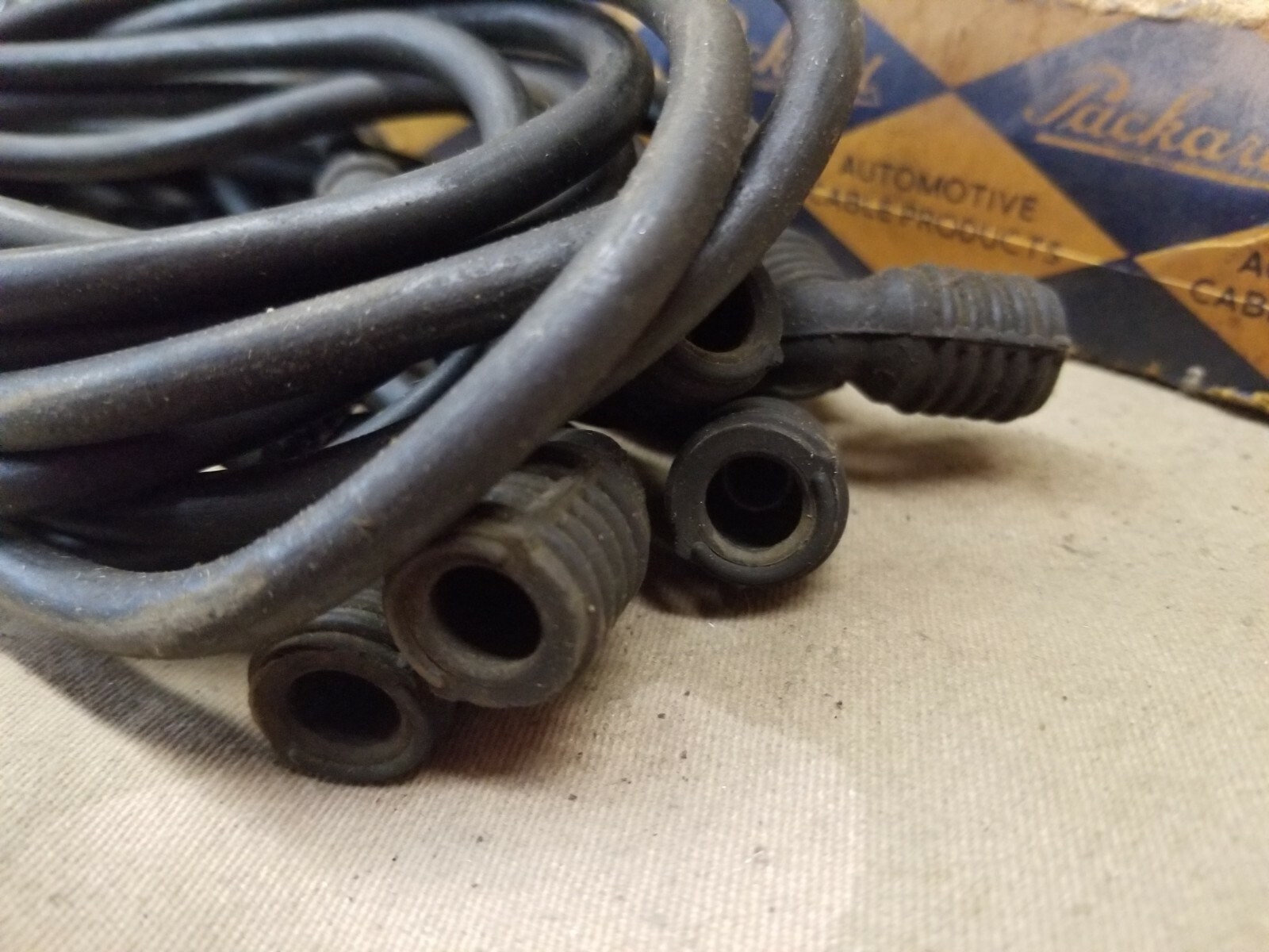 NOS Packard Spark Plug Wires Set of 8 eBay