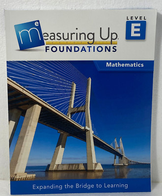 Measuring Up level E ~5th Grade 5 ~ Student Workbook Mathematics Math ~ 2022