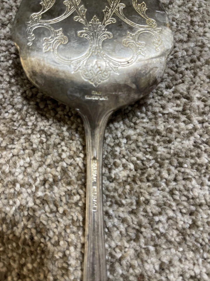 Gotham Heritage Plato de Plata Italiano Cuchara para Servir y Cuchillo para Pasteles Foto 2 de 4