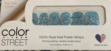 Color Street Nail Polish Strips ~ DANUBE COOL ~ Retired Small Package