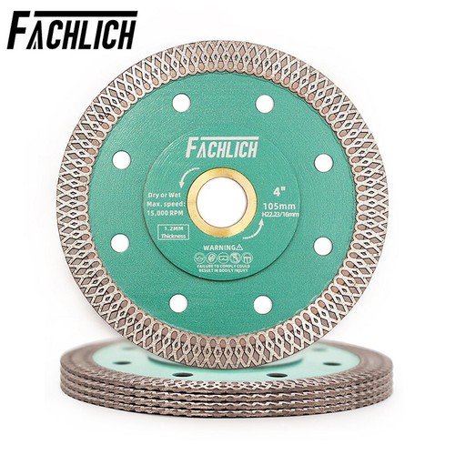 Diamond Saw Blade Cutting Wheel Disc 5pcs 4"/105mm for Porcelain Granite Tile
