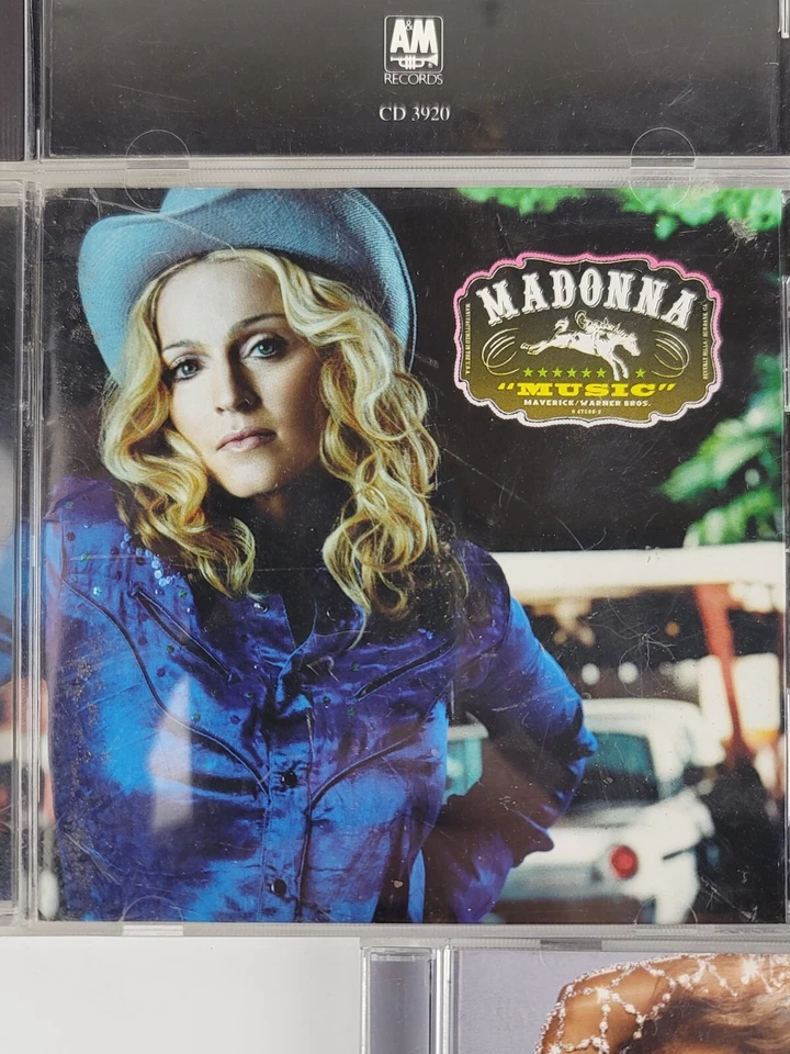 x5 VTG Pop Hip Hop CDs Lot Janet Jackson Beyonce TLC VH1 Divas Madonna Foto 4 de 4