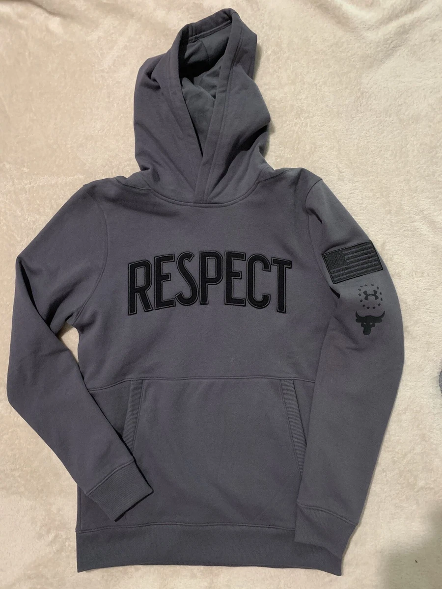 The rock respect deals hoodie