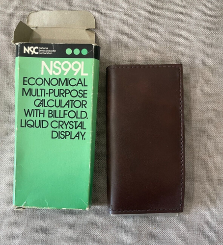 Vintage 1979 Economical Multi-Purpose Calculator With Billfold NS99L - Picture 6 of 6