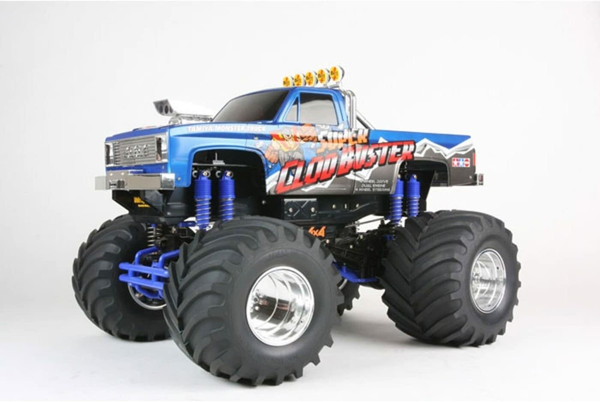 Tamiya 1/10 Scale Electric RC Car No.58518 Truck Super Clad Buster