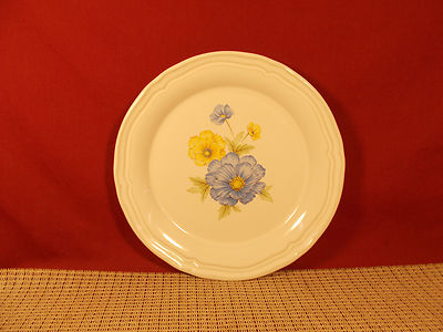 Noritake China Junenight 8631 Pattern Salad Plate 1/2