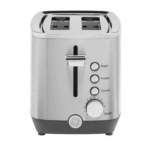 GE, 2 Slice Toaster, Stainless Steel