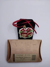 Longaberger Merry Christmas Tie-On Christmas 2005 Item No. 23174  New