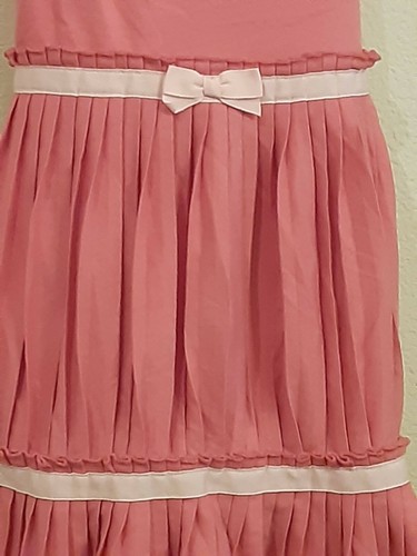 Girls size 6 Gymboree Easter peach sleeveless spring summer cute party dress
