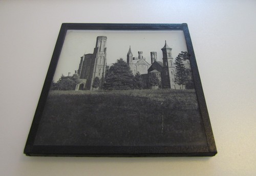 Glass Magic Lantern Slide SMITHSONIAN INSTITUTION WASHINGTON DC C1890 PHOTO USA - Picture 2 of 2