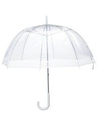 Clear Dome Umbrella, Durable Wind-Resistant Umbrella with Sturdy Bubble Design