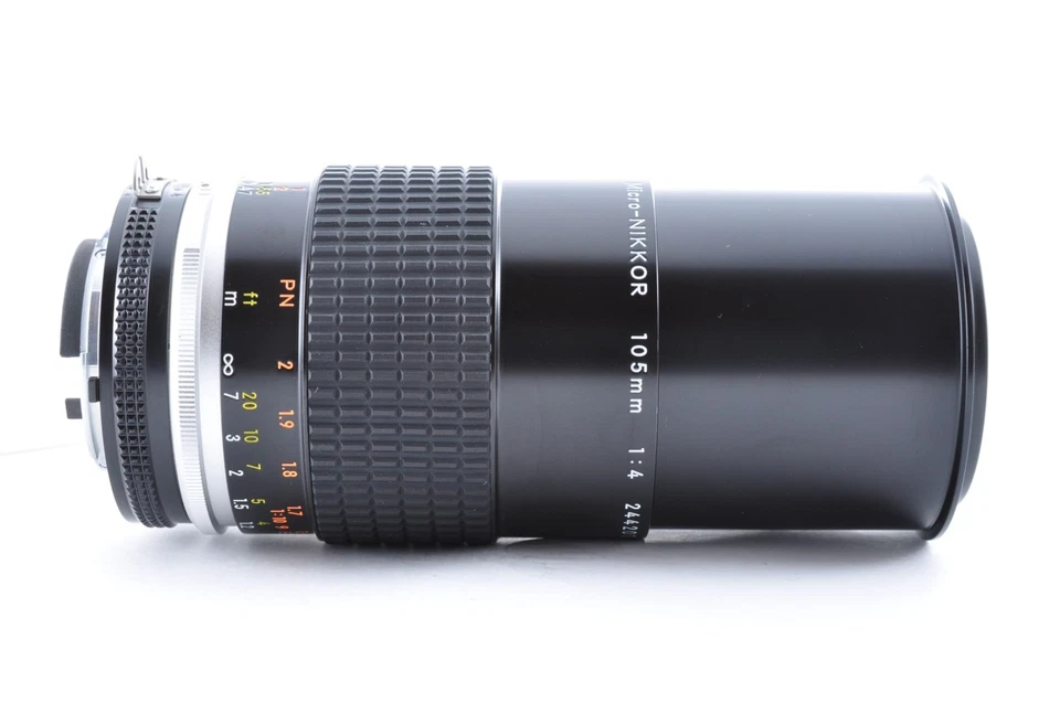 Nikon Ai-s Micro Nikkor 105mm f/4 [N-MINT] MF Macro Prime Lens From JAPAN #0080 - Image 3 of 4