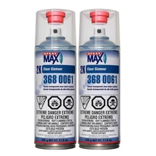 Spray Max 2K High Gloss Clearcoat Aerosol - 2 Pack - Automotive Finish