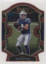 2020 Panini Select Concourse Maroon Prizm Die-Cut Philip Rivers #30 4a0