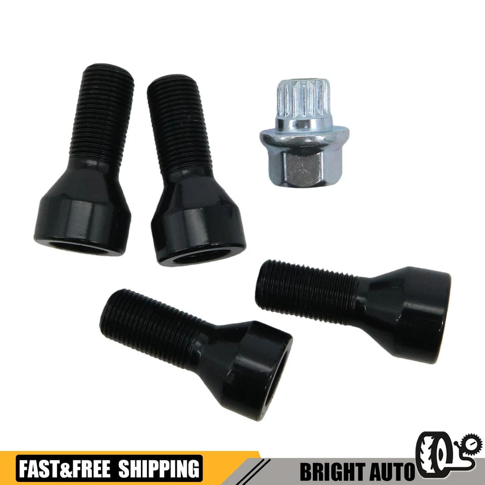 Se adapta a BMW 2010-2017 550i GT xDrive 2011-2017 535i GT xDrive cerraduras de rueda EE. UU. Foto 2 de 4