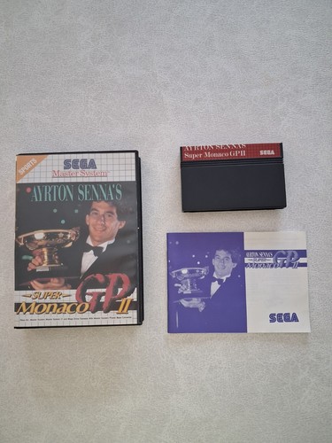 Ayrton Sennas Super Mônaco Gp Ii - Master System | Jogo de Videogame