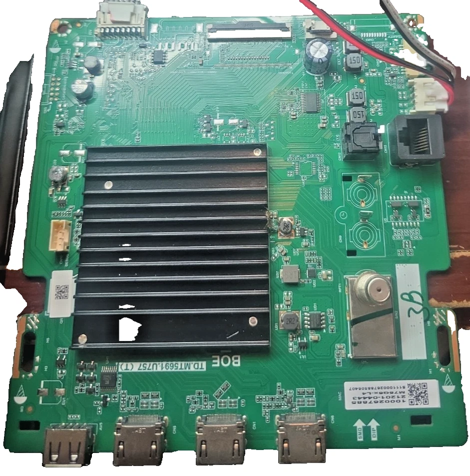 Juego completo de placa y altavoces para TV Vizio 75” – TD.MT5691.U757 / MP350GC-75Q6 / HV75 Foto 2 de 4