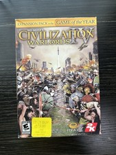 Firaxis Computer Game Sid Meier's Civilization IV - Warlords New Fast Free Ship