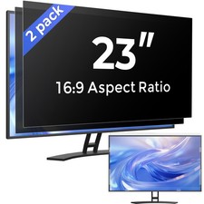 2 Pack 23 Inch Computer Privacy Screen Filter for Monitor 16:9 Aspect Ratio...