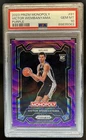 2023-24 Panini Prizm Monopoly Victor Wembanyama RC Purple #81 Spurs PSA 10