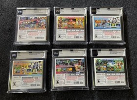 Pokemon Nintendo 3DS Graded Collection WATA Graded Sealed 9.8 A++ (6) Games!