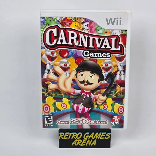 Carnival Games (Nintendo Wii) CIB COMPLETE